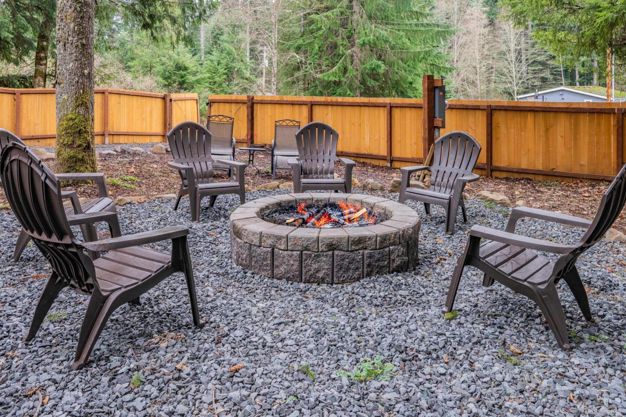 Mt. Rainier Cabin W/Hot Tub Ashford Exteriör bild